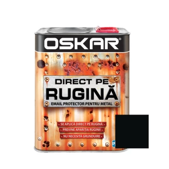 Oskar Rugina Email Negru Mat Forjat 0.5L